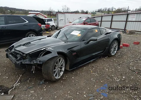 2019 Chevrolet Corvette Grand Sport z USA, uszkodzony, nr VIN 1G1YY2D73K5101062
